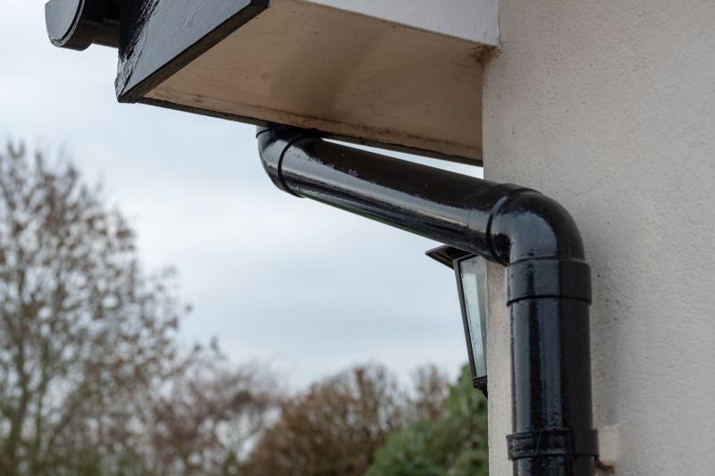 Plastic Downspout Installation