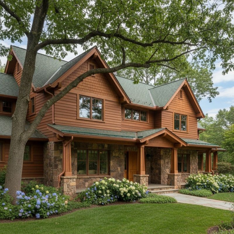 Wood Gutters Installation